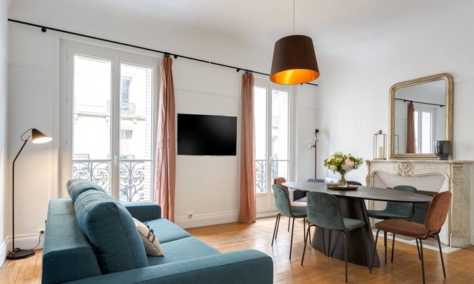 Quartier de la Plaine-de-Monceaux Apartment | New apartment next to Parc Monceau