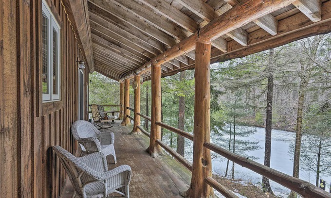 South Rutland Cabin | NEW! Brookeieridge Lodge: Tug Hill Paradise!