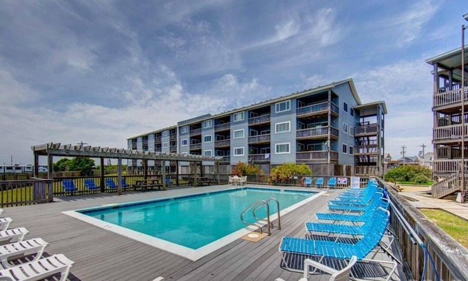 Rodanthe Condo | New Listing-Open weeks in prime summer time! Cozy condo, ocean views & pool.