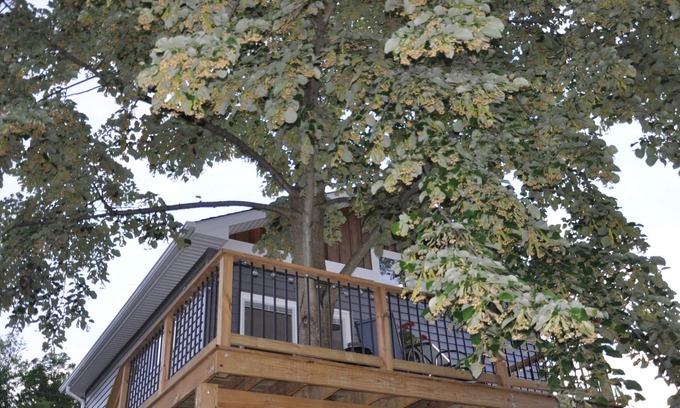 Riva Apartment | New Loft w/South River view from treehouse deck!