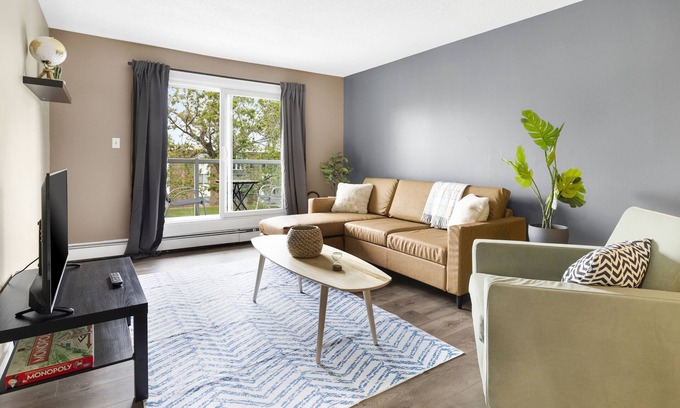 Downtown Edmonton Condo | New Modern Condo | Steps from Rogers Place and Macewan University!