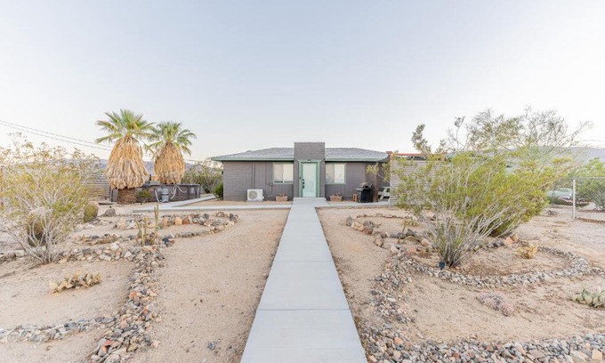 Twentynine Palms House | NEW PROPERTY! The Cactus Villas at Joshua Tree National Park - Pool, Hot Tub, Outdoor Shower, Fire Pit