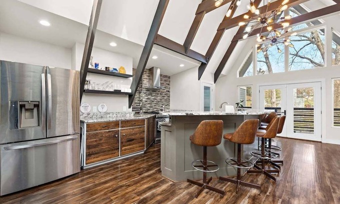 Independence House | NEW! Unique 4BR Into The Woods | Fire Pit