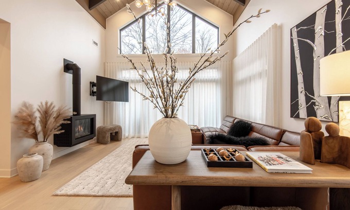 Mont-Tremblant Condo | NEW! Verbier L'Ours 205 Close to Ski Resort & Wellness Centre | Tremblant Living