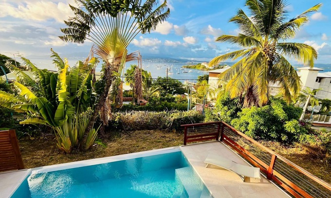 Trois-Ilets Villa | New! Villa Prestige sea view & close to the beach