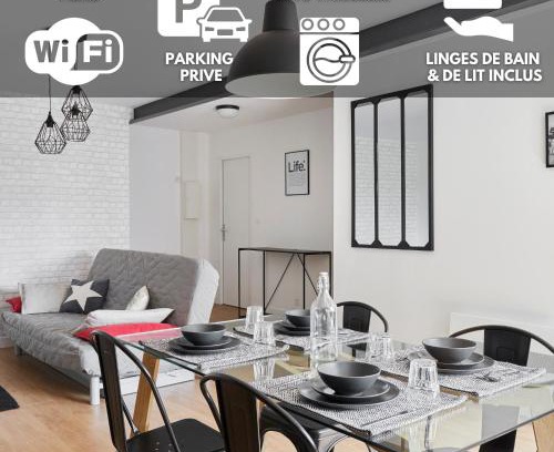 Chateaubriant Apartment | New-York New-York : fibre Wifi/Linge/Parking