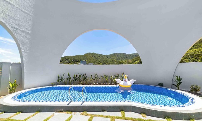 Tho Quang Beach Villa | Newly Built Pool Villa/Ideal for Families & Groups/Free Pickup/BBQ