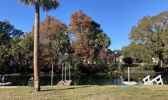 Springs at Kings Bay Condo | Newly Renovated from Hurricane Helene 2 Bedroom 1.5 Bath Waterfront Condo