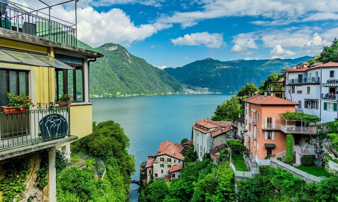 Nesso Apartment | Nice apartment for 3 people with TV and balcony