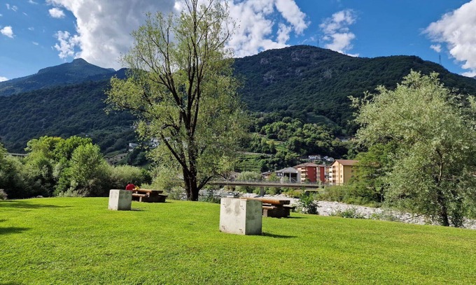 Roveredo Apartment | Nice apartment for 4 guests with terrace and panoramic view