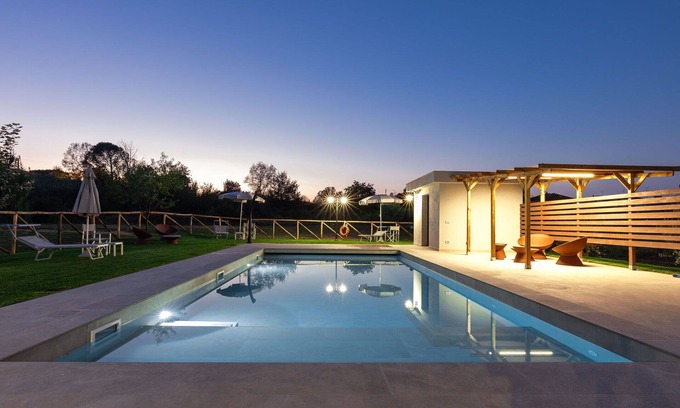 Larciano House | Nice apartment in villa for 2 people with A/C, pool, WIFI and TV