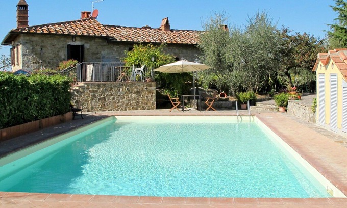 Rietine House | Nice apartment in villa with WIFI, pool, A/C, TV, terrace, pets allowed, panoramic view, parking