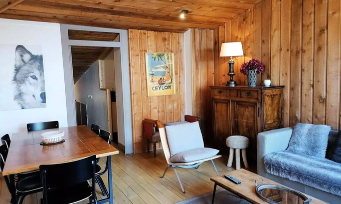 Pra Loup Apartment | Nice apartment south on the slopes, 2 bedrooms 6 pax, Pra Loup 1600