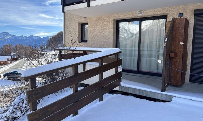 Reallon Apartment | Nice T3 for up to 6 people at Réallon ski resort