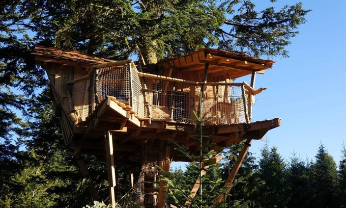 La Tour-dʼAuvergne Cabin | Nis de Bisou tree house