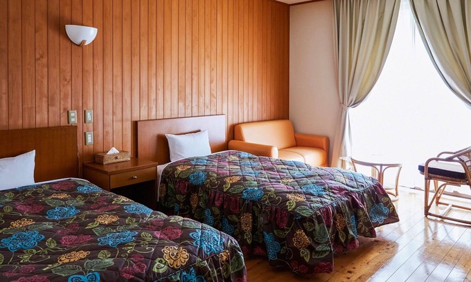 Yusuhara-cho Hotel | Nonsmoking Annex Westernstyle twin room with breakfast included After relaxing in the hot sprin/Seiyo Ehime