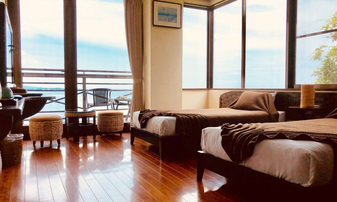 Nakijin Hotel | Nonsmoking Westernstyle twin ocean front /Kunigami-gun Okinawa