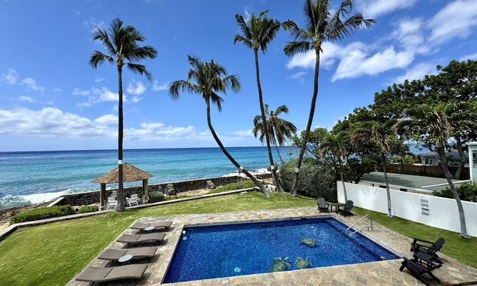 Makaha House | OAHU HAWAII OCEANFRONT HOME with POOL and BEAUTIFUL SUNSETS, WEST SIDE of ISLAND