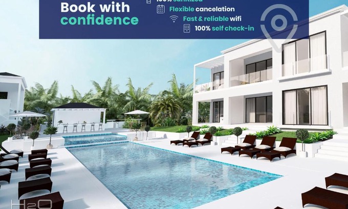 Long Bay House | Ocean and Pool View 1B Unit with Access to Watersports