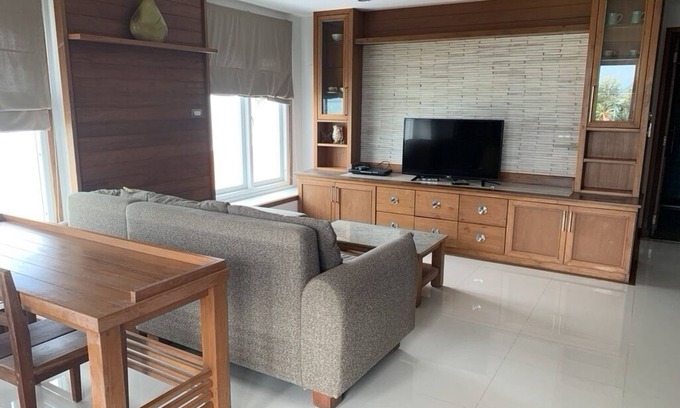 Khanom Condo | Ocean Front, Large Top Floor Condo - 1 bedroom