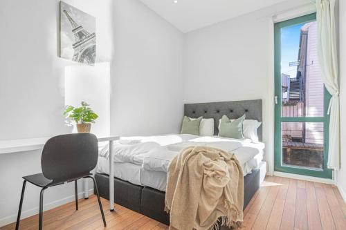 Sandviken Apartment | Ocean-view Haven: Take a swim from your window!