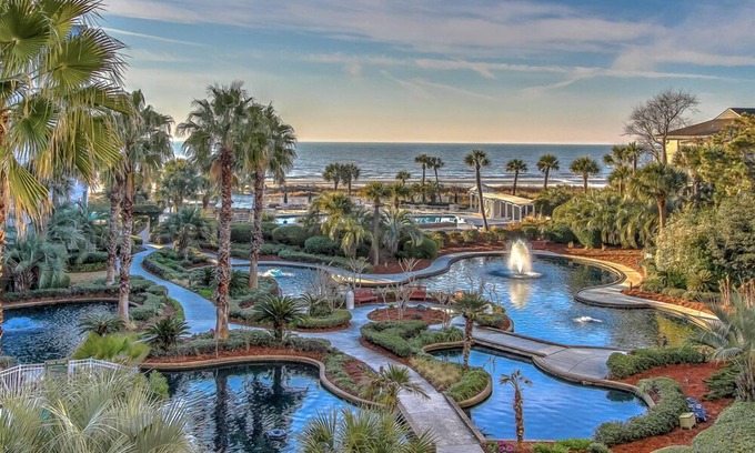 North Forest Beach Condo | OCEANFRONT 2BR VILLA WITH POOL, BEACH ACCESS & RESORT AMENITIES HILTON HEAD