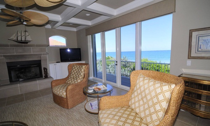 Melbourne Beach House | Oceanfront estate - Four bedroom oceanfront pool home