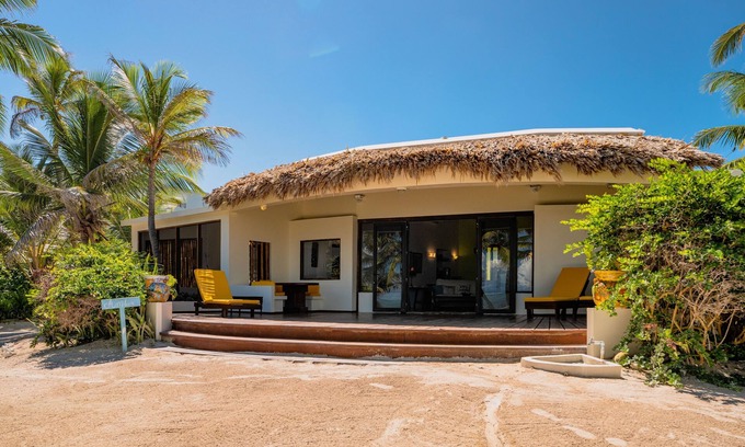 San Pedro Villa | Oceanfront Paradise at Villa Amber, 2 Bedroom! Gold Standard Certified