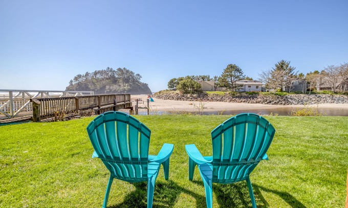 Neskowin Condo | Oceanfront Studio Condo in Neskowin Resort