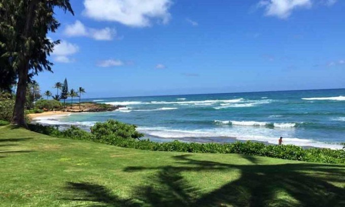 Wailua Condo | Oceanfront Studio with Panoramic Views - Kapa'a Sands 07