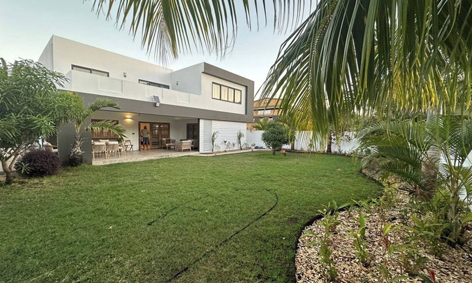 Trou aux Biches House | Okalm Villas, 150 meters from the beach with garden and swimming pool