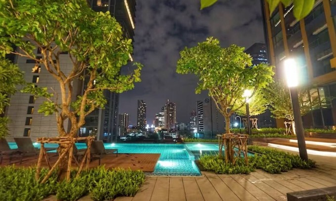 Makkasan Condo | One-Bedroom Apartment/Siam Business District/central word/Kangming Hospital