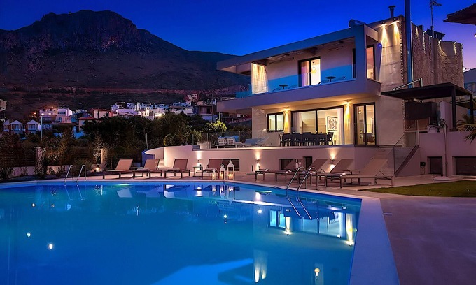 Piskopiano Villa | Orama Luxury Villa, 4 Bedrooms with Private Pool, Sleeps 8