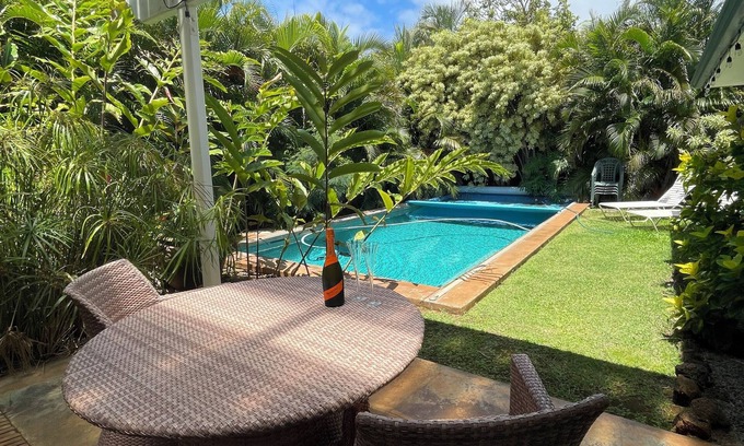 Bayview Apartment | Orchid: One of two suites/Secluded pool oasis at Walelia Getaway - SouthKaua'i