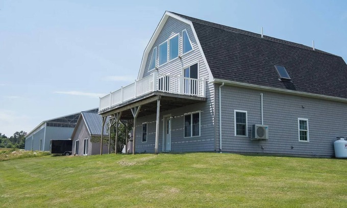 Cherryfield Other | Outdoor lovers dream on tidal riverfront acreage, close to Acadia Nat'l Park.