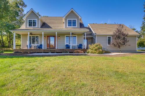 New Milford House | Outdoor Space with Stunning Views New Milford Home!