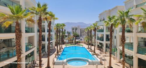 Eilat Apartment | Palmore Resort 4 bedroom apartment with Private Pool - By Amdar Holiday Apartments
