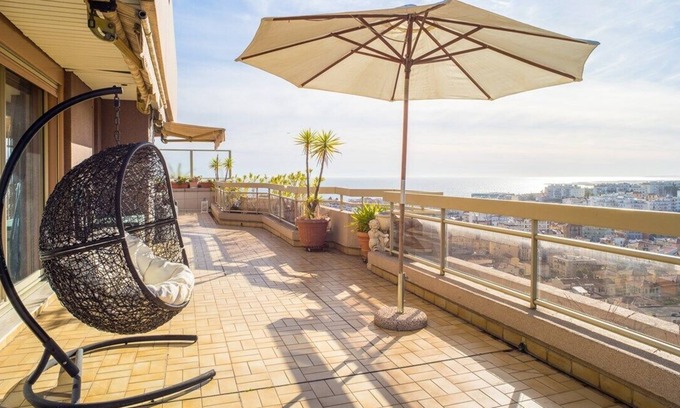 Saint Philippe Apartment | Panoramic view from massive terrace