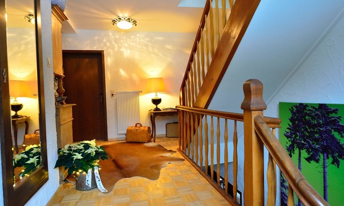 Hallwangen Apartment | Panoramic view room with shower and WC, approx. 15 sqm