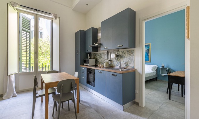 Centro Storico Apartment | Panurban Blue Apartment by Wonderful Italy