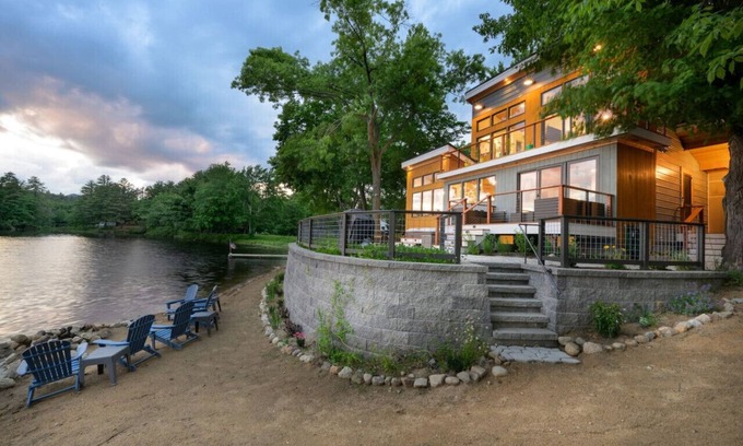 Conway House | Paradise on Pequawket | Lakefront | Hot Tub | New