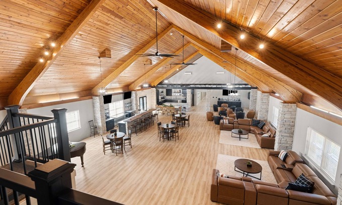Jeffersonville Cabin | Park Place Lodge - Stay Play Celebrate - Sleeps 34