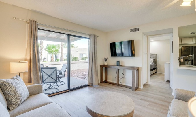 Westbrook Village Condo | Patio + Pool Access: Golf Getaway in Peoria