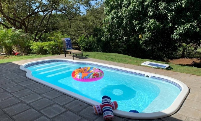 Villarreal House | Peaceful Petfriendly 3 BR Home with Pool, Near Tamarindo.