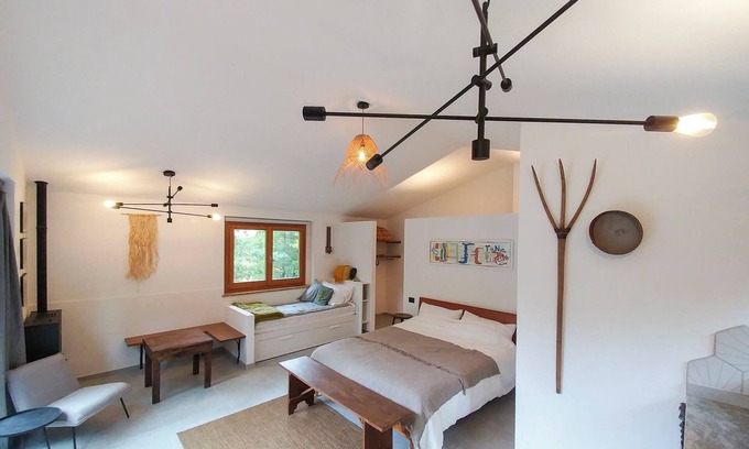 Porciano Bed & Breakfast | Peaceful studio in Tuscany, in the Casentino Valley