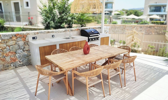 Kavros Villa | Pelagias Villa Haroupi with Private Pool