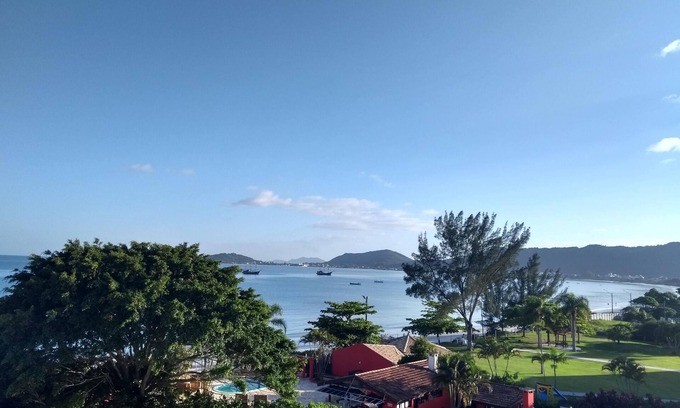 Cachoeira do Bom Jesus Apartment | Penthouse with Fantastic Sea View, Pool and Barbecue on Large Terrace