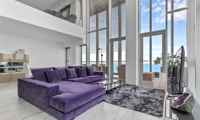 Diagonal Mar i el Front Maritim del Poblenou Apartment | Penthouse Duplex with The Best Sea and City Views!