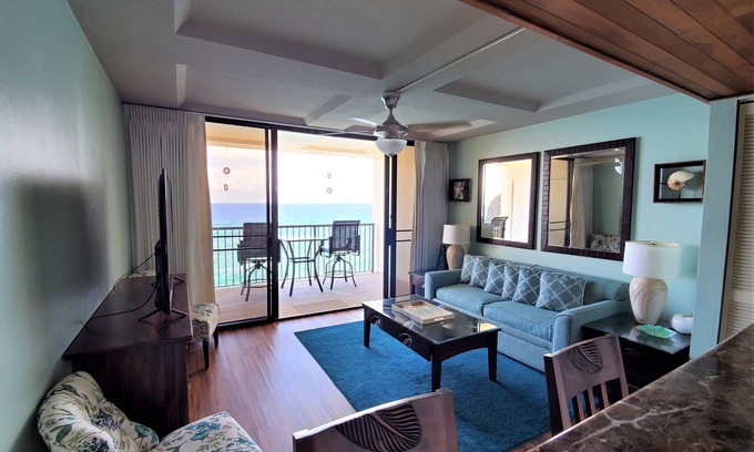 Makaha Condo | Permitted Hawaiian Princess - High floor, amazing view, ocean, turtles, sunsets