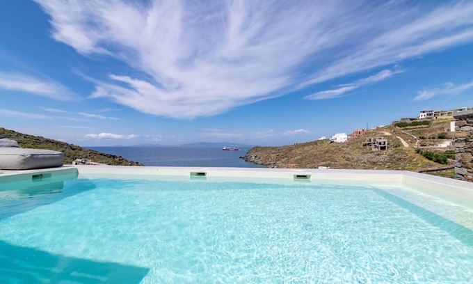 Tinos Villa | Phos Villas Tinos - Selene Villa With Private Pool and Sea View 96m